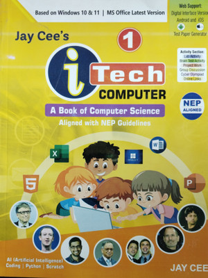 Jay Cee's I Tech Computer A Book of Computer Science 1(Paperback, .)