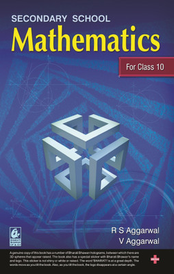 Secondary School Mathematics for Class 10 - R.S. Aggarwal - CBSE - Examination 2024-25  - MATHS with 1 Disc(English, Paperback, unknown)
