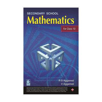 Secondary School Mathematics for Class 10 (Examination 2020-2021)  - MATHS with 1 Disc(English, Paperback, unknown)