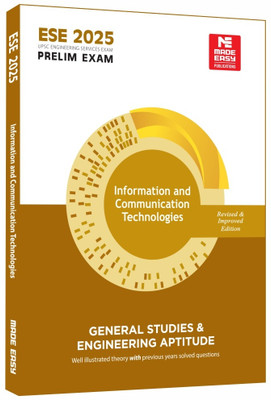 Information and Communication Technologies (ICT) : ESE 2025(English, Hardcover, unknown)