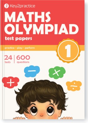 Key2practice Maths Olympiad for Class 1  - Activity Based Worksheets(English, Paperback, Jindal Garima)