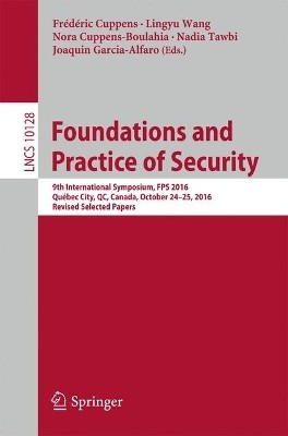 Foundations and Practice of Security(English, Paperback, unknown)