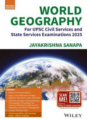 World Geography: For UPSC Civil Services And State Services Examinations, 2ed(Paperback, Jayakrishna Sanapa)