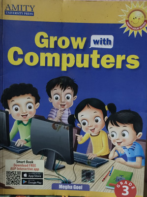 Grow with computers class 3(Paperback, Megha goel)
