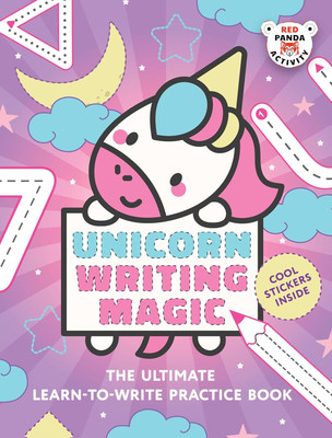 Unicorn Writing Magic: The Ultimate Writing Practice Workbook!(English, Paperback, Panda Red)