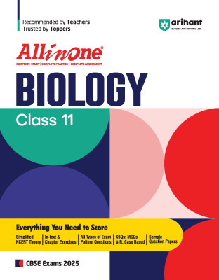 (Old Edition) Arihant All In One BIOLOGY Class 11th Based On Latest NCERT For CBSE Exams 2025 | Mind map in each chapter | Clear & Concise Theory | Intext & Chapter Exercises | Sample Question Papers 2025 Edition(Paperback, Hema Batra, Shikha Sharma, Kanchan Upreti)