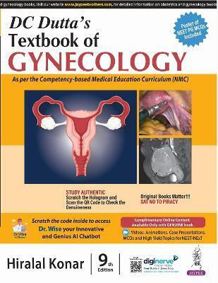 DC Dutta's Textbook of Gynecology(English, Paperback, Konar Hiralal)