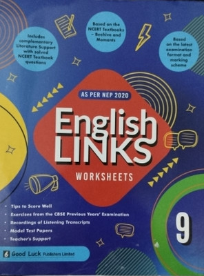 English links Worksheets 9(Paperback, Neelima Sharma)