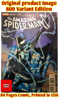 The Amazing Spiderman 800 Variants Edition with 84 glossy Pages(Paperback, Van Lente, Brigman, Richardson)