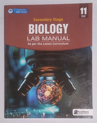 ISC Secondary stage biology lab manual class 11(Paperback, S. K.Sharma)