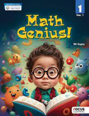 MATH GENIUS VER .1 CLASS 1(Paperback, RK GUPTA)