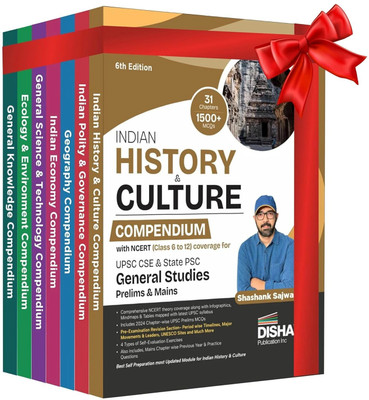 Disha's Popular General Studies Compendium Series with Ncert (Class 6 to 12) Coverage for Upsc & State Psc Civil Services Prelims & Mains - IAS(English, Paperback, unknown)