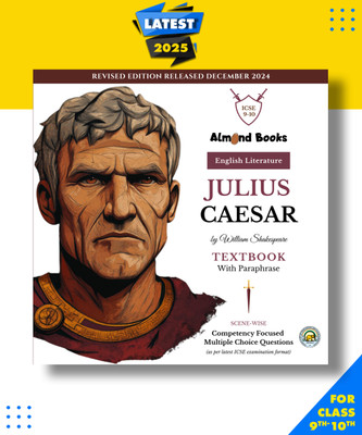 Almond Books Julius Caesar (Text with Paraphrase) for Icse Class 9 & 1(English, Paperback, unknown)