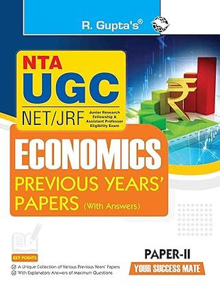 NTA-UGC-NET/JRF: ECONOMICS (PAPER-II) Previous Years' Papers (With Answers) Paperback – 8 May 2024(Paperback, RPH Editorial Board)
