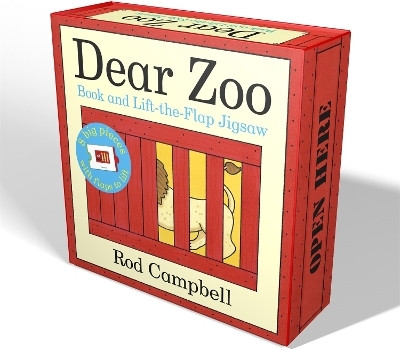 Dear Zoo Book and Lift-the-Flap Jigsaw Puzzle(English, Mixed media product, Campbell Rod)