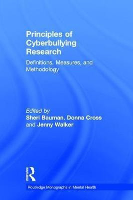 Principles of Cyberbullying Research(English, Paperback, unknown)