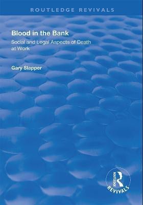 Blood in the Bank(English, Hardcover, Slapper Gary)