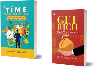 Time Management and Get Rich Combo Set of 2 Books(Paperback, Dr. David Alan Binder, Neeharika Singh Lodhi)