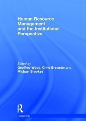 Human Resource Management and the Institutional Perspective(English, Hardcover, unknown)