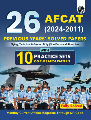 Pw 24 Afcat Previous Year-Wise Solved Papers(English, Hardcover, unknown)