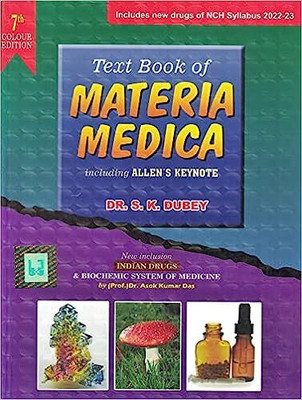 Text Book Of Materia Medica including Allens Keynote(Paperback, Dr. S.K. Dubey)