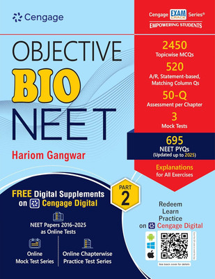 Cengage NEET Objective Bio - Part 2(Paperback, Hariom Gangwar)