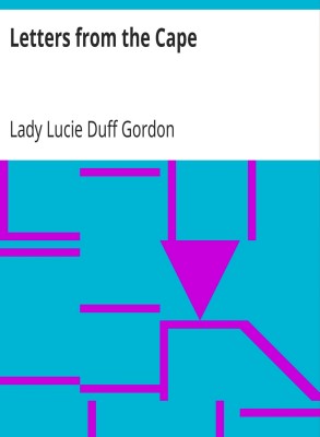 Letters from the Cape by Lady Lucie Duff Gordon (MB886) Reprint Edition by Mondal Books(Paperback, Lady Lucie Duff Gordon)