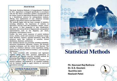 Statistical Methods  - A5 Size(Paperback, Mr. Navneet Raj Rathore, Dr. S.S. Gautam, Suchita Jain, Neelash Patel)