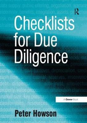 Checklists for Due Diligence(English, Paperback, Howson Peter)