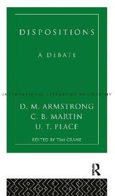 Dispositions(English, Hardcover, Armstrong D.M.)