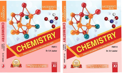 Modern's ABC+ Chemistry (Part I & II) for Class 11 (2024-2025)(Paperback, S.P. Jauhar)