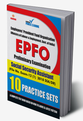 EPFO - Preliminary Examination - Social Security Assistant - 10 PTP(Hardcover, Diamond Power Learning Team)