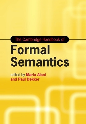 The Cambridge Handbook of Formal Semantics(English, Paperback, unknown)