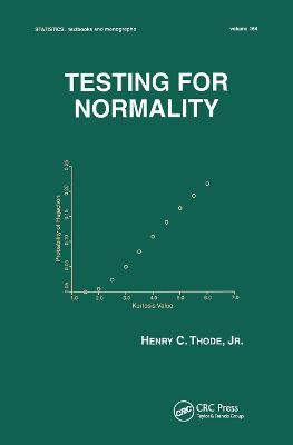 Testing For Normality(English, Paperback, Thode Henry C.)