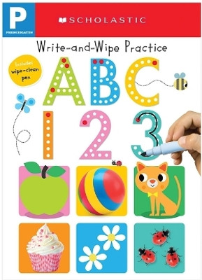 ABC 123 Write and Wipe Flip Book: Scholastic Early Learners (Write and Wipe)(English, Hardcover, Scholastic)