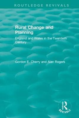 Rural Change and Planning(English, Hardcover, Cherry Gordon)