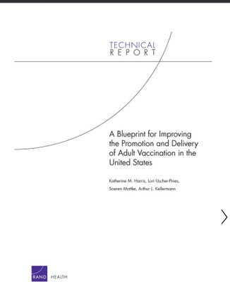 A Blueprint for Improving the Promotion and Delivery of Adult Vaccination in the United States(Paperback, Harris, Katherine M., Uscher-
Pines, Lori, Mattke, Soeren, Kellermann, Arthur L.)