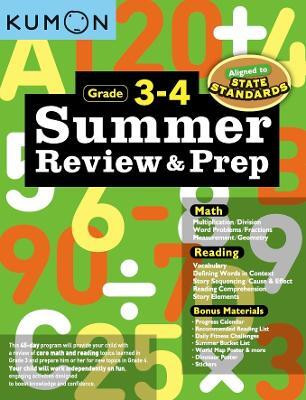 Kumon Summer Review and Prep 3-4(English, Paperback, unknown)
