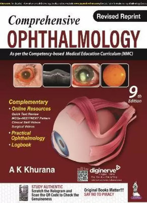 Comprehensive Ophthalmology(Paperback, Khurana AK)