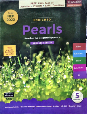 RATNA SAGAR PEARLS SEMESTER BOOK CLASS - 5 SEM - 1(Paperback, T)
