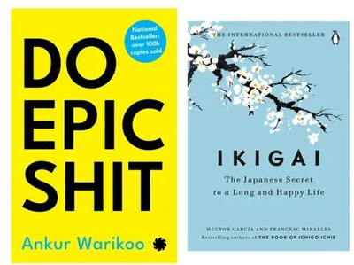 Ikigai and Do epic shit (2 Book Combo)(Paperback, JMD BOOKS)