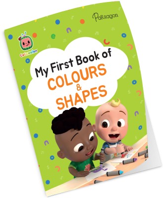 CoComelon My First Book of Colours & Shapes | Early learning books | CoComelon books | Books for toddlers | Books about colours and shapes(Paperback, Parragon)