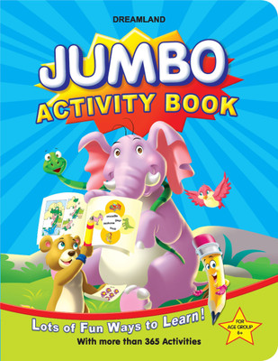 Jumbo with More Than 365 Activity  - Jumbo Activity Book for Children Age 6-8 years - Lots of Fun Ways to Learn with More than 365 Activities(English, Paperback, unknown)