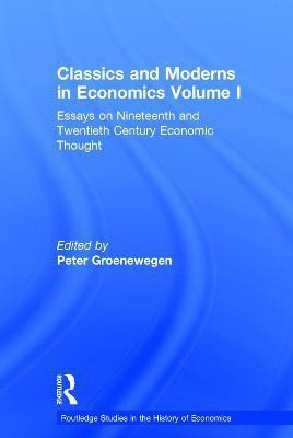 Classics and Moderns in Economics Volume I(English, Paperback, unknown)