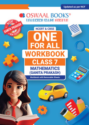 Oswaal NCERT & CBSE ONE FOR ALL WORKBOOK Mathematics(Ganita Prakash) Class 7(Paperback, Oswaal Editorial Board)