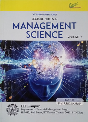Working Paper Series Lecture Notes in Management Science Vol 2(Paperback, Editor Dr. RRK Sharma)