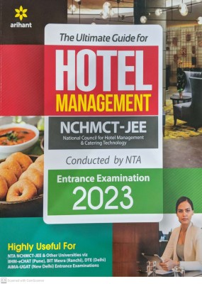 The Ultimate Guide for Hotel Management NCHMCT - JEE Entrance Examination 2023(Paperback, ARIHANT PUBLICATION INDIA LTD)