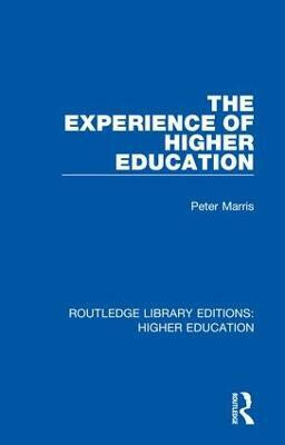 The Experience of Higher Education(English, Hardcover, Marris Peter)