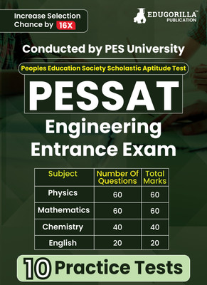 PESSAT : Engineering Entrance exam  - Guide Book for Admission to B.Tech (Mathematics, Physics, Chemistry, English) - 10 Full Length Mock Tests with Free Access to Online Tests(English, Paperback, Edugorilla Prep Experts)