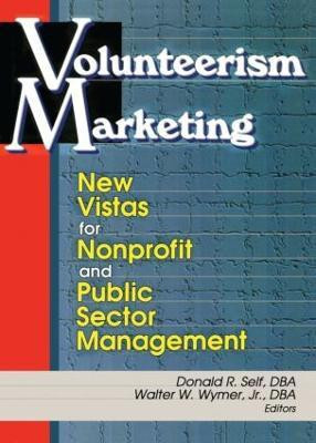 Volunteerism Marketing(English, Paperback, Wymer Walter W., Jr.)